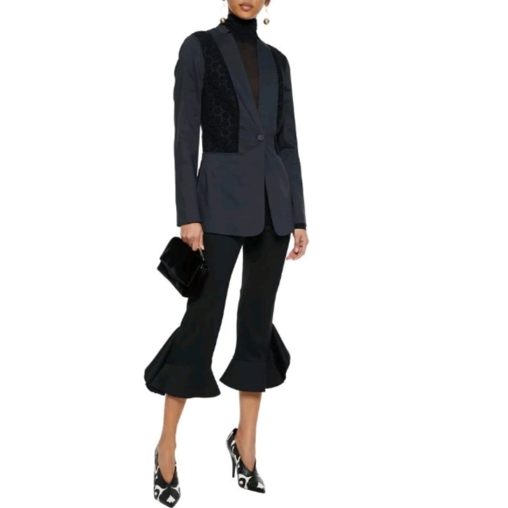 $448 ELIE TAHARI Bonnie linen blazer Size 2 XS - Picture 1 of 4